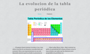 Laevoluciondelatablaperidica.yolasite.com thumbnail