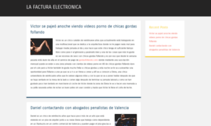 Lafacturaelectronica.es thumbnail