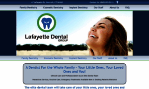 Lafayettedentalgroup.com thumbnail