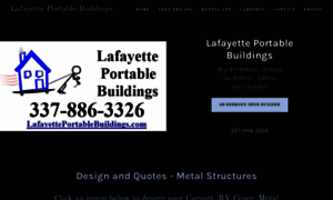 Lafayetteportablebuildings.com thumbnail