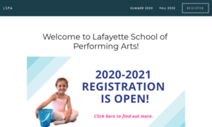 Lafayetteschoolofperformingarts.com thumbnail