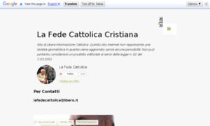 Lafedecattolicacristiana.blogspot.com.es thumbnail