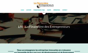 Lafinancieredesentrepreneurs.com thumbnail