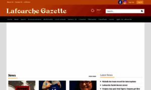 Lafourchegazette.com thumbnail