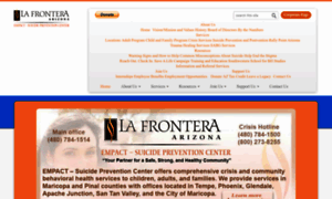 Lafrontera-empact.org thumbnail