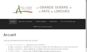 Lagrandeguerre-paysdelimours.fr thumbnail