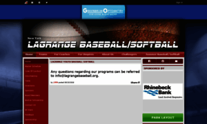 Lagrangebaseball.org thumbnail