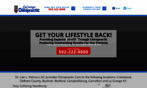 Lagrangechiropractic.com thumbnail