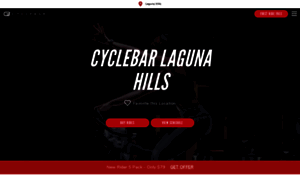 Lagunahills.cyclebar.com thumbnail