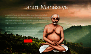Lahiri-mahasaya.org thumbnail