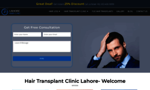 Lahorehairclinic.com thumbnail