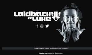 Laidbackluke.wantickets.com thumbnail