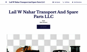 Lail-w-nahar-transport-and-spare-parts-llc.business.site thumbnail