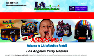 Lainflatablesrental.com thumbnail
