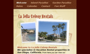 Lajollacolonyrentals.com thumbnail