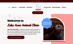 Lakeareaanimalclinic.com thumbnail