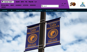 Lakebraddockss.fcps.edu thumbnail