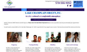 Lakechamplainobgyn.com thumbnail