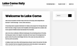 Lakecomoitaly.org thumbnail