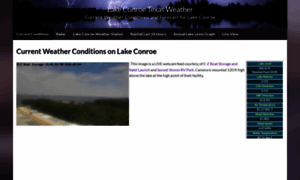 Lakeconroeweather.com thumbnail