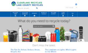 Lakecountyrecycles.com thumbnail