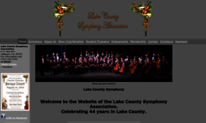Lakecountysymphonyassociation.org thumbnail