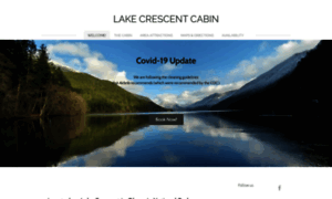 Lakecrescentcabin.com thumbnail