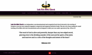 Lakeeriebiblechurch.org thumbnail