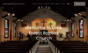 Lakeforestbaptist.org thumbnail