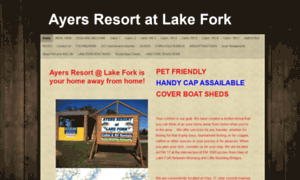 Lakeforkayersresort.com thumbnail
