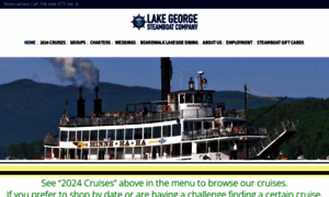 Lakegeorgesteamboat.com thumbnail