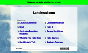Lakehead.com thumbnail