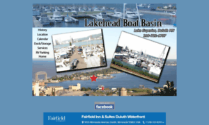 Lakeheadboatbasin.com thumbnail