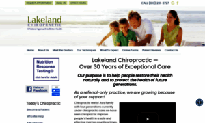 Lakelandchiropracticwellness.com thumbnail