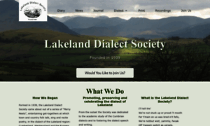 Lakelanddialectsociety.co.uk thumbnail