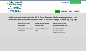 Lakelewisvillervboatstorage.com thumbnail