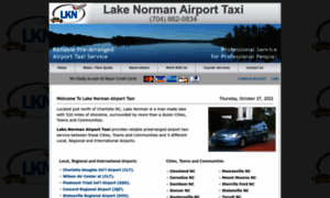 Lakenormanairporttaxi.com thumbnail