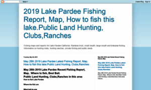 Lakepardeefishingmapplusreport.blogspot.com thumbnail