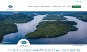 Lakeplacidlandconservancy.org thumbnail
