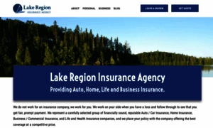Lakeregionagency.com thumbnail