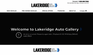Lakeridge.com thumbnail