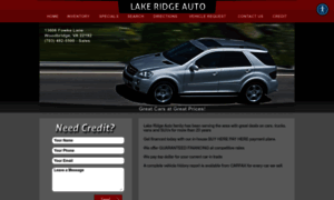 Lakeridgeautos.com thumbnail