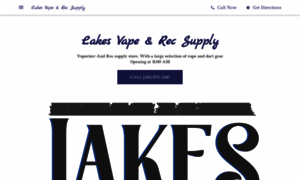 Lakes-vape-rec-supply.business.site thumbnail