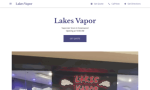 Lakes-vapor-vaporizer-store.business.site thumbnail