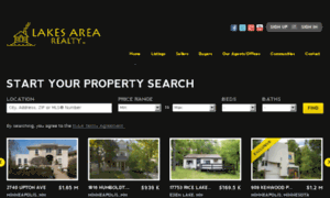 Lakesarearealty.com thumbnail