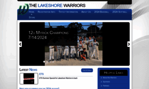 Lakeshorewarriors.com thumbnail