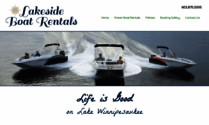Lakesideboatrentals.com thumbnail