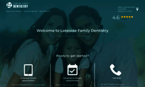 Lakesidefamilydentistry.com thumbnail