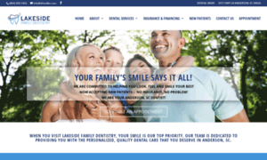 Lakesidefamilydentistrysc.com thumbnail