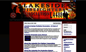 Lakesidefirefighters.org thumbnail